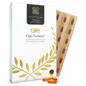 Curcumină Lichidă Healthspan Elite Opti‑Turmeric 120 capsule