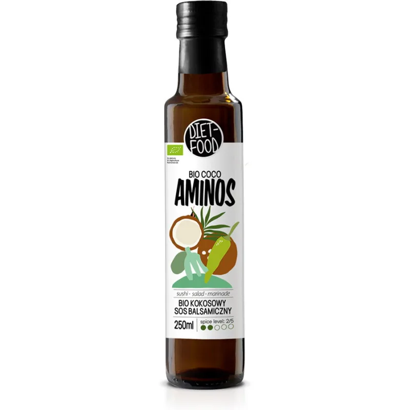Sos bio Cocos Aminos 250ml DIET FOOD — preț și oferte