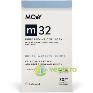 Colagen Hidrolizat Bovin Premium pentru Articulatii m32 Pro fara Aroma 303g