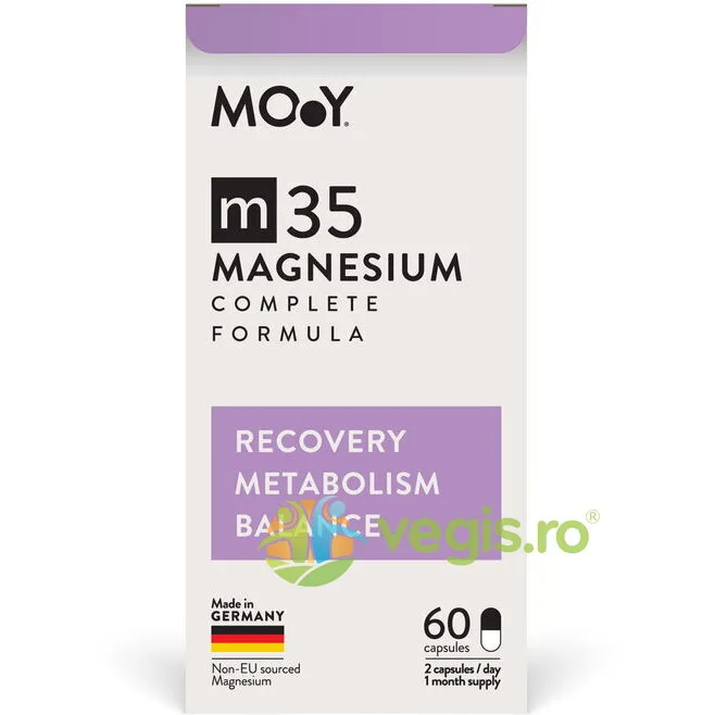 M35 Magneziu Formula Completa 60cps Molecules of Youth — preț și oferte
