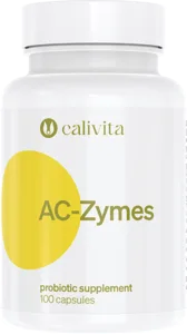 Ac Zymes CaliVita 100 capsule Supliment alimentar probiotic pentru sistemul gastrointestinal.