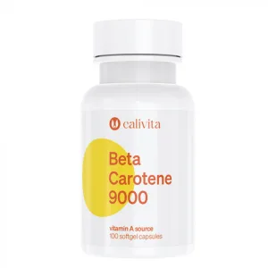 Beta Carotene CaliVita (100 capsule-gelatinoase) Precursorul vitaminic al vitaminei A