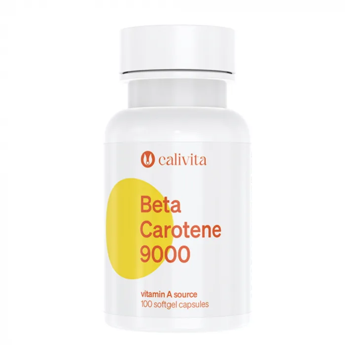 Beta Carotene CaliVita (100 capsule-gelatinoase) Precursorul vitaminic al vitaminei A — preț și oferte