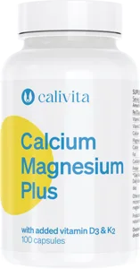 Calcium Magnesium Plus CaliVita (100 capsule) calciu, magneziu + vitaminele D3 si K2