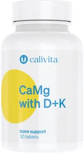 CaliVita CA-MG with D+K (30 tablete) Calciu, magneziu, vitaminele D3 si K