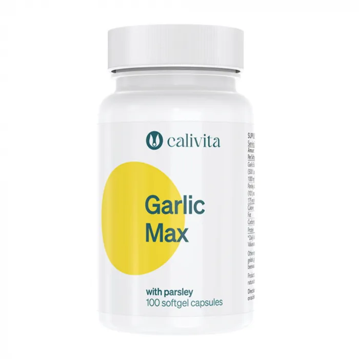Garlic Max CaliVita (100 capsule gelationase) Produs naturist cu usturoi — preț și oferte