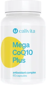 Mega CoQ10 Plus CaliVita (60 capsule) Megadoza de CoQ10 si Antioxidanti