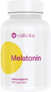 Melatonin 1 mg CaliVita (180 capsule) Sprijina somnul natural