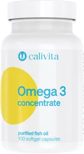 Omega 3 concentrate CaliVita (100 capsule-gelatinoase) Concentrat de Omega 3