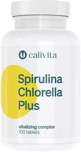 Spirulina-Chlorella PLUS  PREPARAT COMPLEX ALCALINIZANT CaliVita — preț și oferte