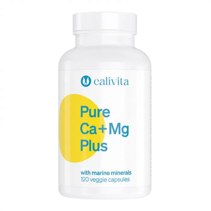 Pure Ca+Mg Plus, CaliVita, 120 capsule, calciu si magneziu — preț și oferte