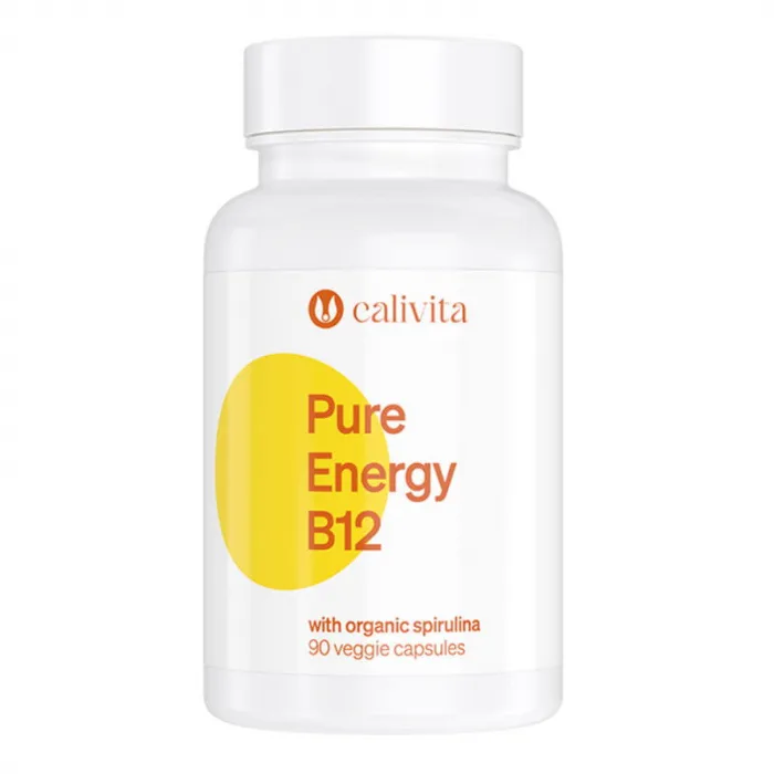 Pure Energy B12, CaliVita, 90 capsule vegetale, produs cu vitamina B12 si spirlina — preț și oferte