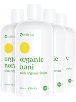 Pachet Organic Noni 3+1 (4 x 946 ml) 4 flacoane de suc de noni certificat organic