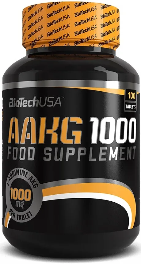AAKG 1000 mg, 100 tablete, Biotech USA — preț și oferte