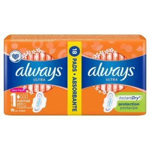 Absorbante Always Ultra Normal Deo Fresh, 18 bucăți, P&G