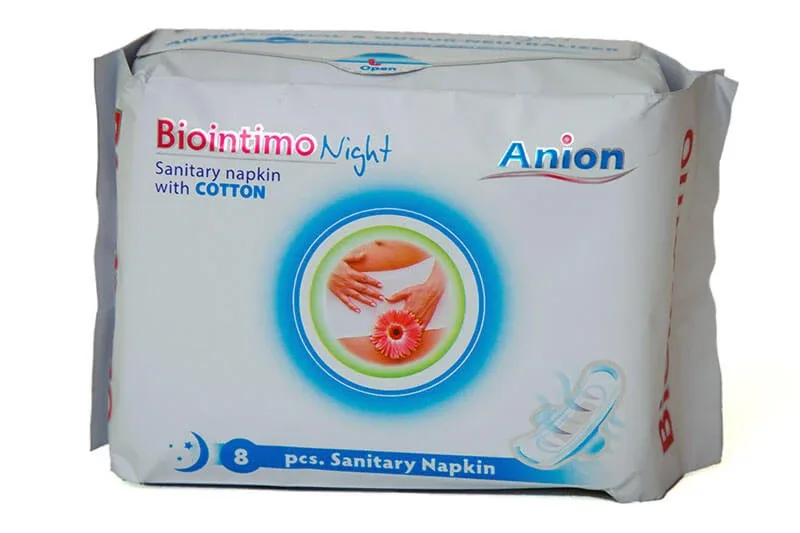 Absorbante de noapte Biointimo Night, 8 bucăți, Denticare-Gate Kft — preț și oferte
