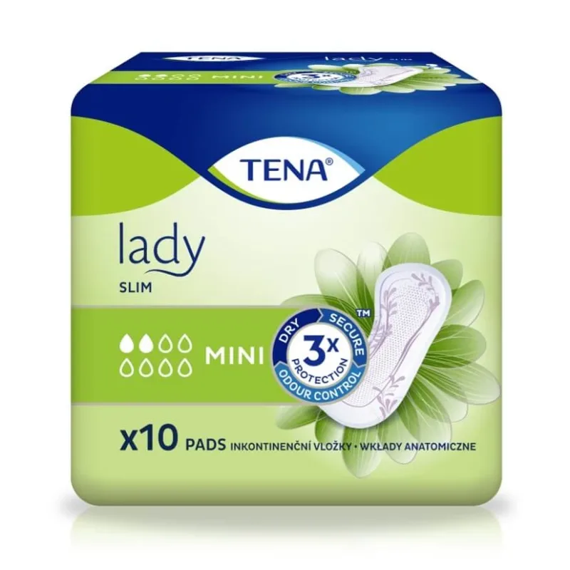 Absorbante Lady Slim Mini (757148), 10 bucati, Tena — preț și oferte