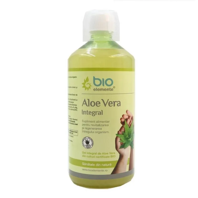 Aloe vera integral, 1 litru, Bio Elemente — preț și oferte