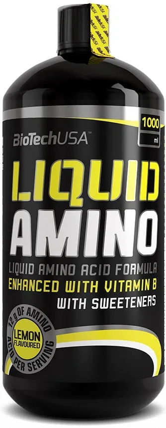 Amino Liquid Nitron cu aroma de lamaie, 1000 ml, Biotech USA — preț și oferte