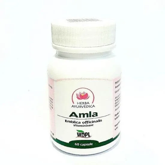 Amla, 60 capsule, Herba Ayurvedica — preț și oferte