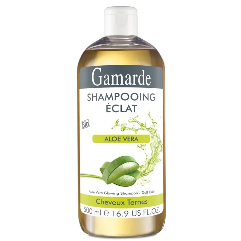 Șampon Bio natural pentru strălucire cu aloe vera, 500 ml, Gamarde — preț și oferte