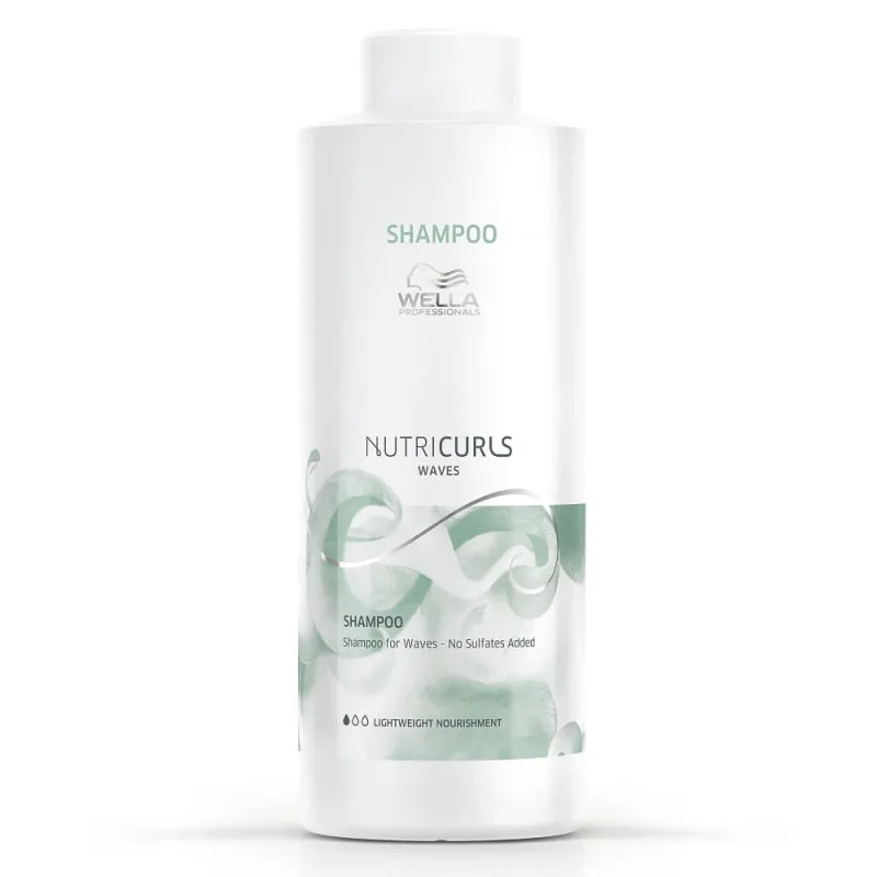 Șampon fără sulfați pentru bucle NutriCurls, 1000 ml, Wella Professionals — preț și oferte