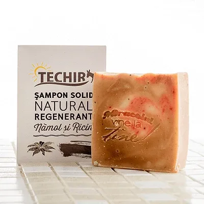 Șampon solid natural regenerant, 120 g, Techir TECHIRGHIOL FARMA COSMETICS — preț și oferte