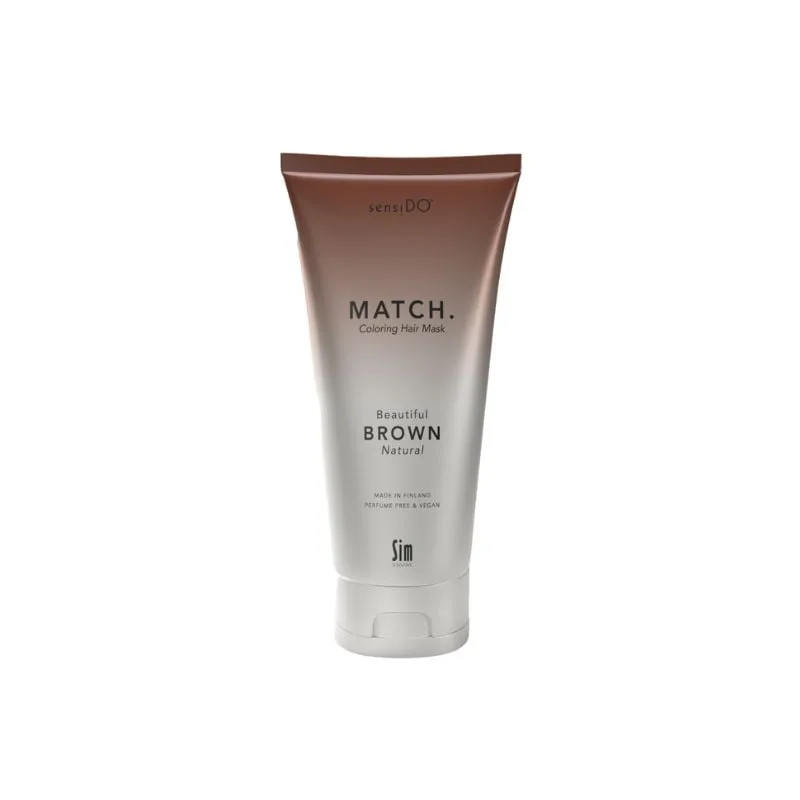 Masca coloranta tratament cu Keraguard Beautiful Brown Natural, 200ml, SensiDo Match SIM SENSITIVE — preț și oferte