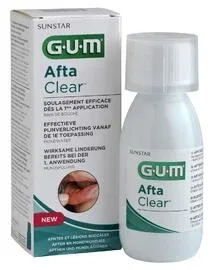Apă de gură Aftaclear, 120 ml, Sunstar Gum — preț și oferte