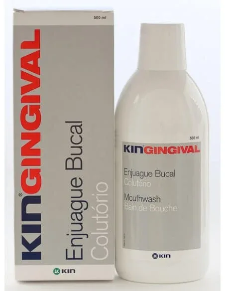 Apă de gură cu clorhexidină Kin Gingival, 250 ml, Laboratorios Kin — preț și oferte