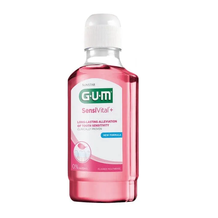 Apa de gura GUM SENSIVITAL (6081), 300 ml, Sunstar Gum — preț și oferte