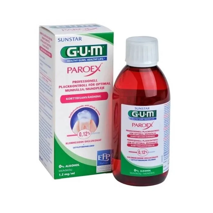 Apă de gură Paroex pentru tratament de scurtă durată, 300 ml, Sunstar Gum — preț și oferte