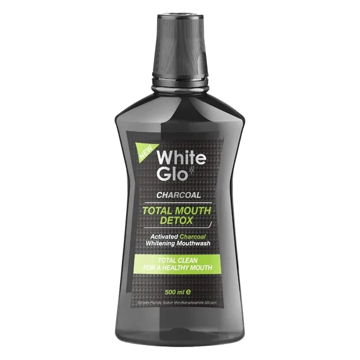 Apă de gură White Glo Total Mouth Detox, 500 ml, Barros Laboratoires Barros Laboratories — preț și oferte