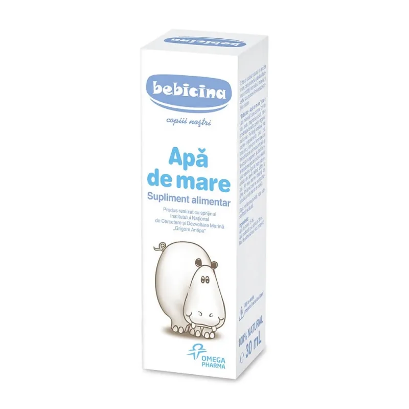 Apă de mare pentru igiena nazală, Bebicina, 30 ml, Omega Pharma PERRIGO — preț și oferte