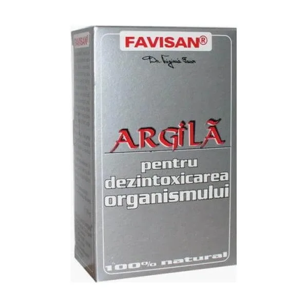 Argila pulbere, 100 g, Favisan — preț și oferte