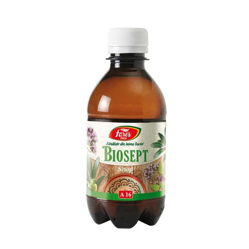 Sirop biosept, 250 ml, Fares — preț și oferte