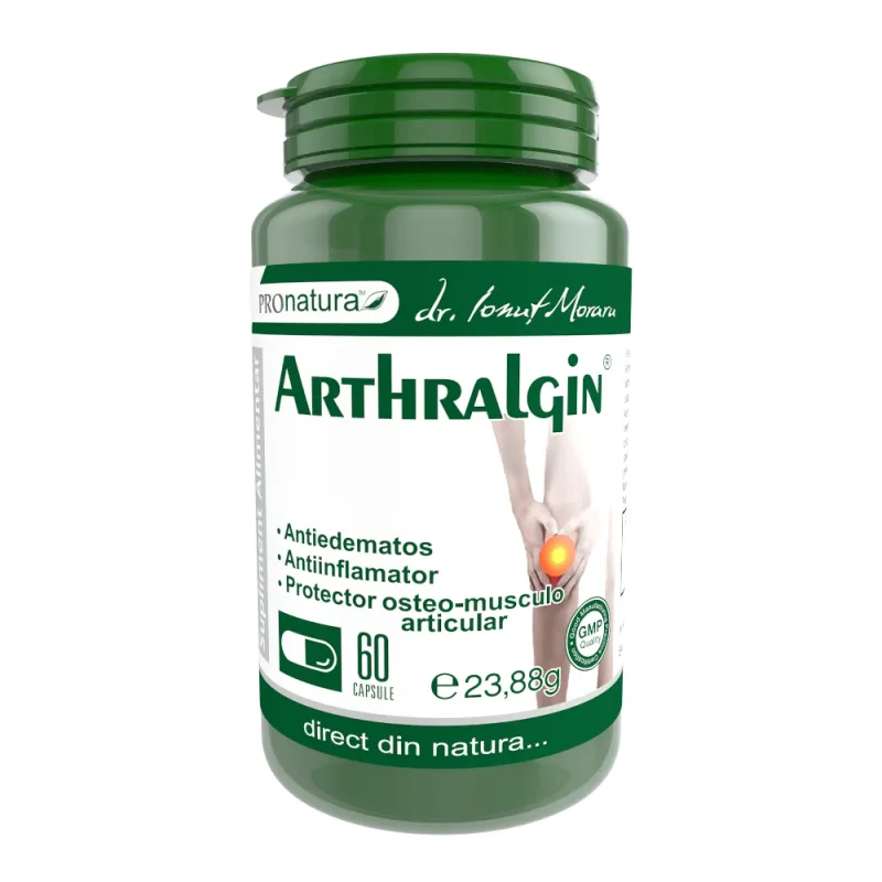 Arthralgin, 60 capsule, Pro Natura — preț și oferte