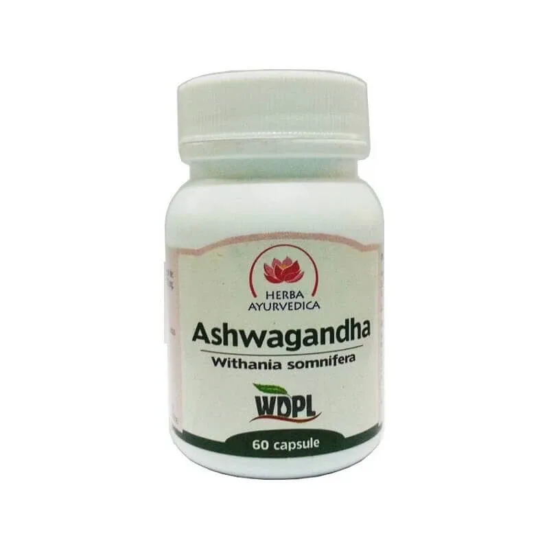 Ashwagandha, 60 capsule, Herba Ayurvedica — preț și oferte