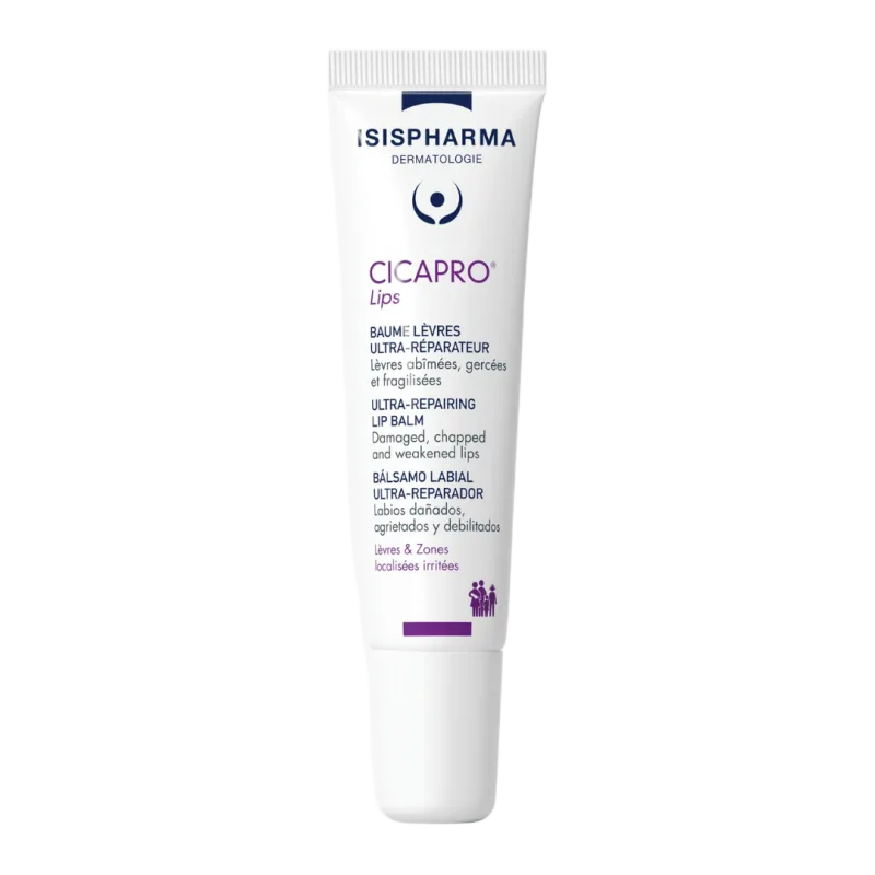 Balsam reparator intensiv pentru buze Cicapro, 15 ml, IsisPharma — preț și oferte