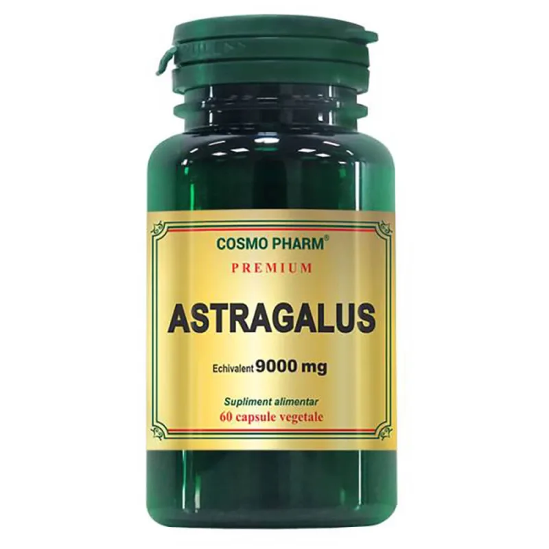 Astragalus Extract 9000mg, 60 capsule, Cosmopharm — preț și oferte