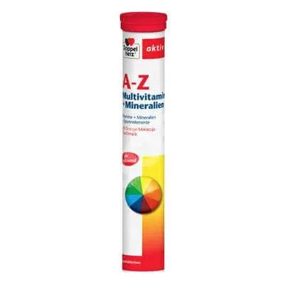 A-Z Vitamine Minerale Microelemente, 15 comprimate, Doppelherz — preț și oferte
