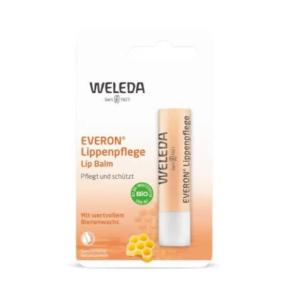 Balsam de buze Everon cu factor protectie solara 4, Weleda — preț și oferte