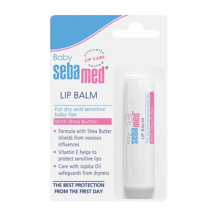 Balsam dermatologic protector pentru buze, 4.8 g, Sebamed Baby — preț și oferte