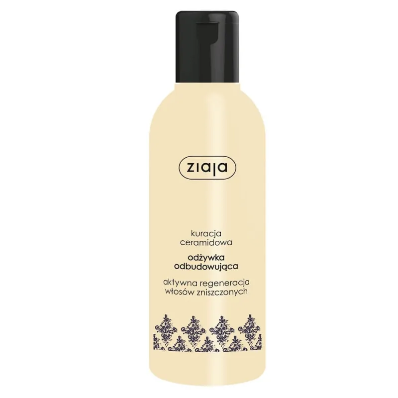 Balsam fară clătire cu ceramide pentru păr fragil și deteriorat, 200 ml, Ziaja — preț și oferte