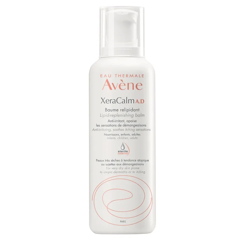 Balsam relipidant pentru pielea uscata predispusa la dermatita atopica sau prurit XeraCalm AD, 400 ml, Avene — preț și oferte