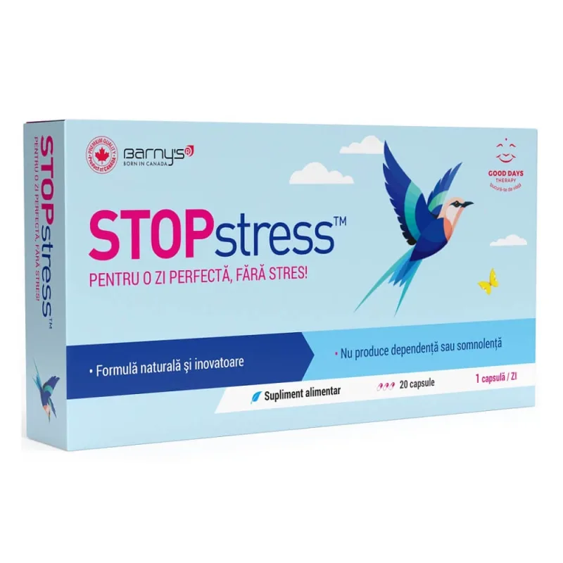 Barny’s Stopstress, 20 capsule, Good Days Therapy — preț și oferte