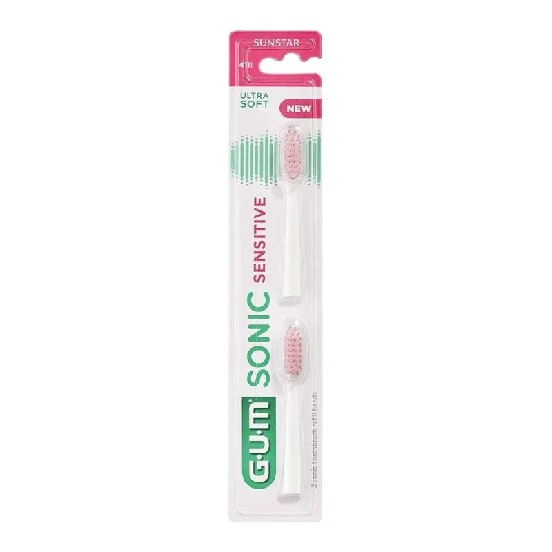 Set Rezerve Periuta Sonic Sensitive, alb-roz, Sunstar GUM — preț și oferte