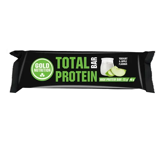 Baton cu iaurt si mere Total Protein, 46 g, Gold Nutrition — preț și oferte