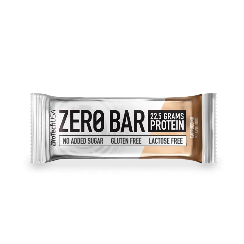 Baton proteic Cappucino Zero Bar, 50g, BioTechUSA — preț și oferte
