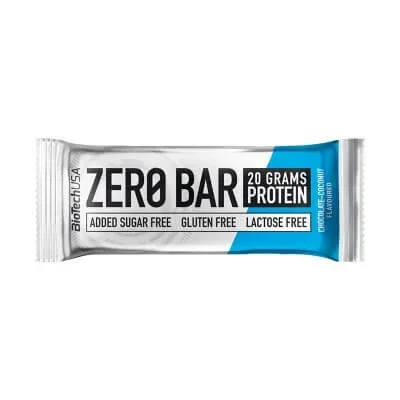 Baton proteic Ciocolata si Cocos Zero Bar, 50 g, BioTechUSA — preț și oferte